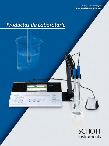 Schott Instruments SI Analytics Catalogo Productos de Laboratorio ...