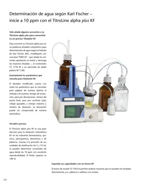 Schott Instruments SI Analytics Catalogo Productos de Laboratorio ...