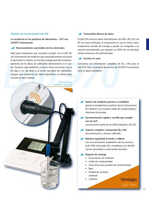 Schott Instruments SI Analytics Catalogo Productos de Laboratorio ...