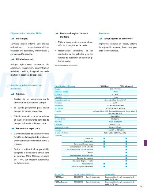 Schott Instruments SI Analytics Catalogo Productos de Laboratorio ...