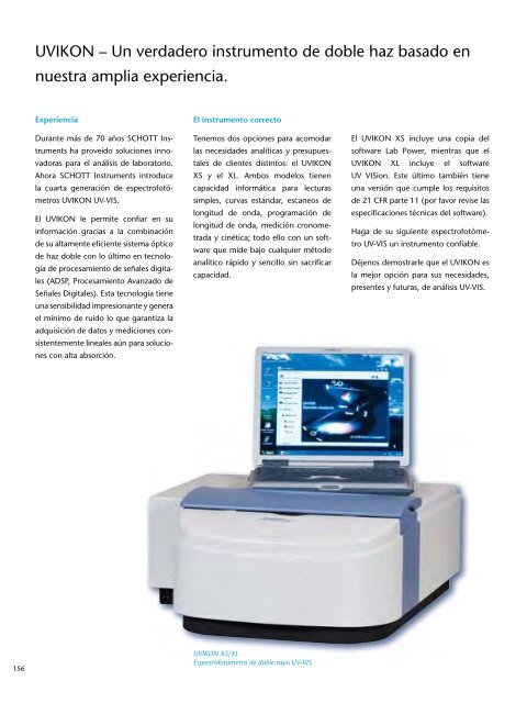 Schott Instruments SI Analytics Catalogo Productos de Laboratorio ...