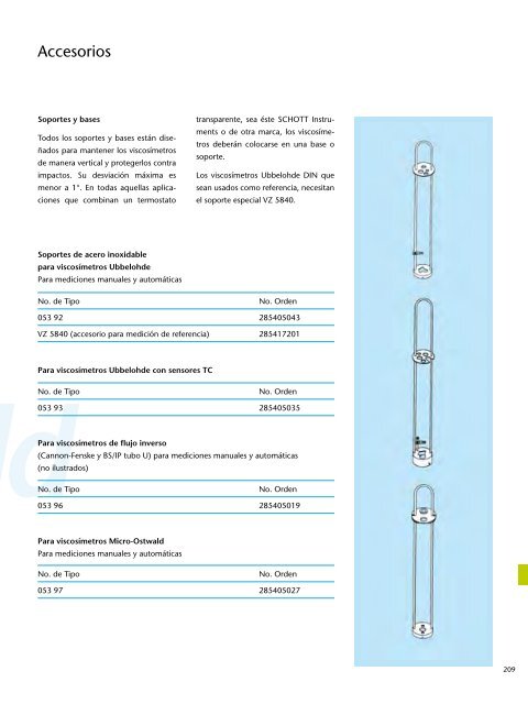 Schott Instruments SI Analytics Catalogo Productos de Laboratorio ...