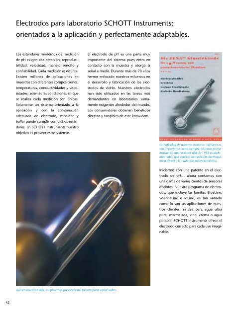 Schott Instruments SI Analytics Catalogo Productos de Laboratorio ...