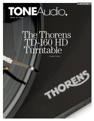 The Thorens TD-160 HD Turntable - Acoustic Sounds