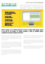 brochures - Digital Signage Software in India