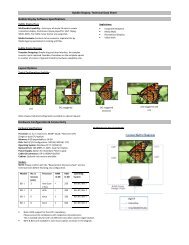 Technical Data Sheet Bubble Display Software Specifications ...