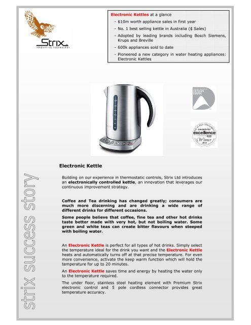 siemens electric kettle