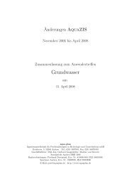 AquaZIS-Änderungen (PDF)