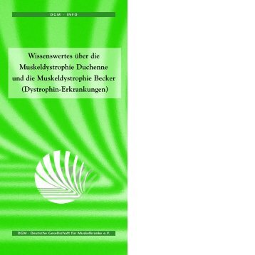 Wissenswertes über die Muskeldystrophie Duchenne und die