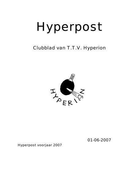 Hyperpost 2007-1 - StuWWW