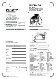 CH_BUDDY_D4_SFr - Willkommen bei PRO ACTIV Reha-Technik ...