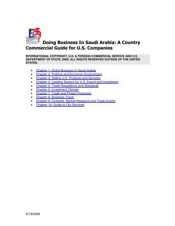 Doing Business In Saudi Arabia - Bna