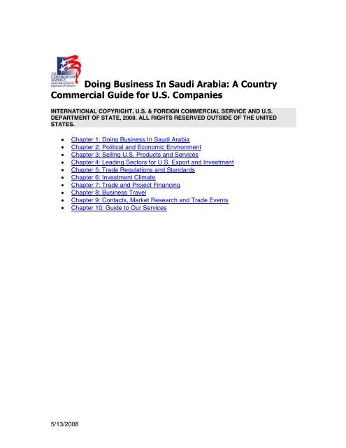 Doing Business In Saudi Arabia - Bna