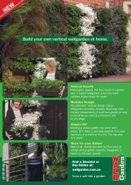 Build your own vertical wallgarden at home. - Vertical Garden ...