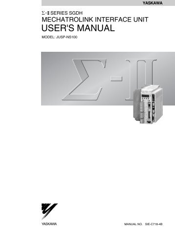 SIE-C718-4 - Yaskawa