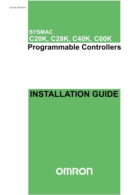Installation Guide - Omron