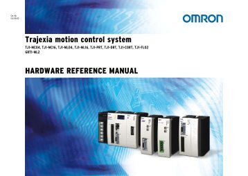 Trajexia motion control system hardware reference manual