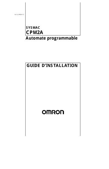 CPM2A Guide d'installation