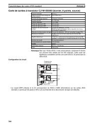 Carte de sorties à transistor CJ1W-OD202 (bornier, 8 points, source)