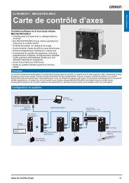 SP10/SP16/SP20 - Omron