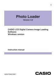 Photo Loader Ver.3.0 for Windows - Casio