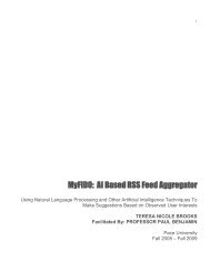 MyFIDO: AI Based RSS Feed Aggregator - pace university