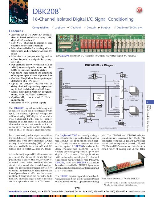 16-Channel Isolated Digital I/O Signal Conditioning