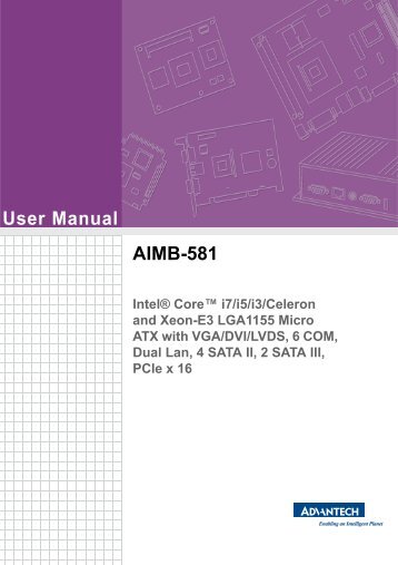 User Manual AIMB-581