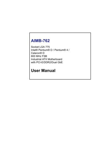 AIMB-762 User Manual