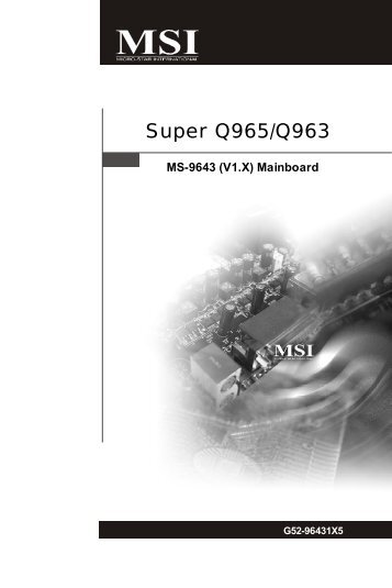 Super Q965/Q963