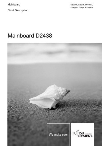 Mainboard D2438 - Support und Treiber