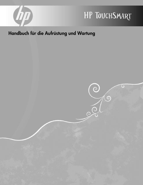 Handbuch für die Aufrüstung und Wartung - HP