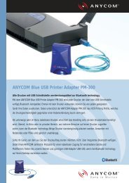 ANYCOM Blue USB Printer Adapter PM-300 - Harlander.com ...