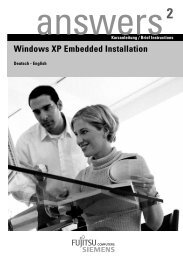 Windows XP Embedded Installation - Support und Treiber