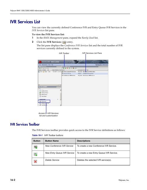 RMX 2000 Administrator's Guide Version 7.6.1 - Polycom