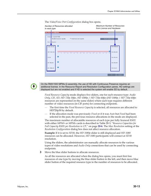 RMX 2000 Administrator's Guide Version 7.6.1 - Polycom