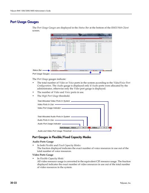 RMX 2000 Administrator's Guide Version 7.6.1 - Polycom