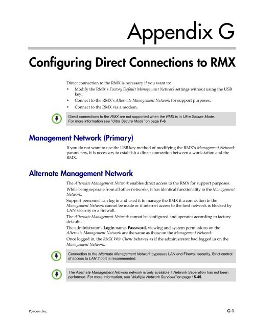 RMX 2000 Administrator's Guide Version 7.6.1 - Polycom