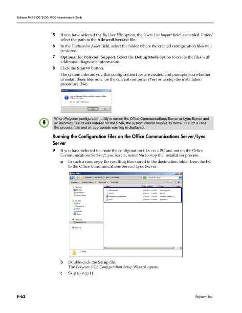 RMX 2000 Administrator's Guide Version 7.6.1 - Polycom