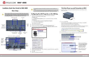 RMX 4000 Quick Installation A3 V4.7.2.fm - Polycom