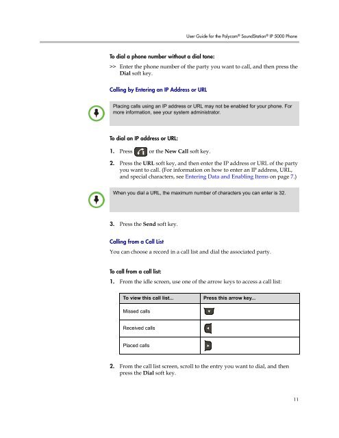 User Guide for the Polycom SoundStation IP 5000 Phone