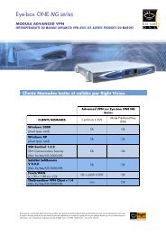 Eye-box ONE NG series - Alcatel-Lucent Eye-box Support