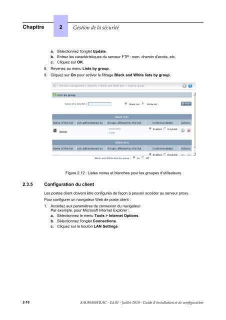 Guide d'installation et de configuration - Alcatel-Lucent Eye-box ...