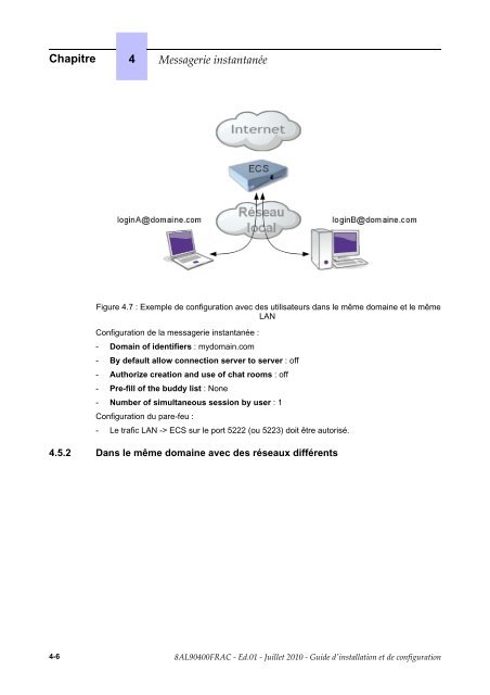 Guide d'installation et de configuration - Alcatel-Lucent Eye-box ...