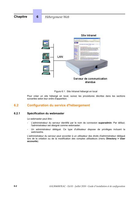 Guide d'installation et de configuration - Alcatel-Lucent Eye-box ...