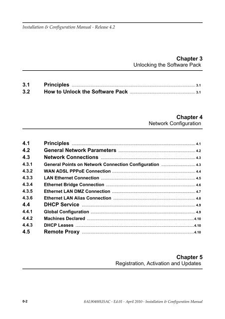 Installation and configuration manual - Alcatel-Lucent Eye-box Support