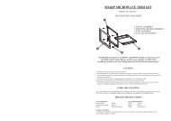 Download Sharp Microwave Trim Kit - Sharp Australia Support