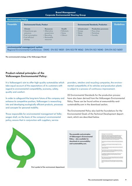 Looking back to the future. 15 years of certified environmental ...