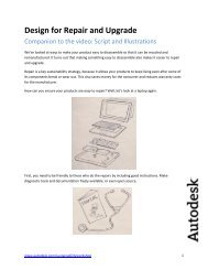 Design for Repair and Upgrade - Autodesk Sustainability Workshop