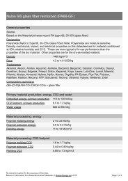 datasheet from EMA - Autodesk Sustainability Workshop